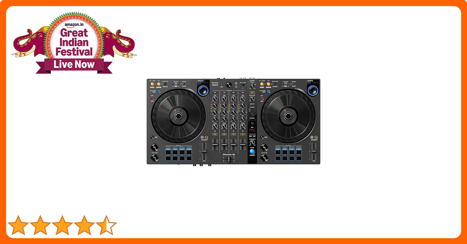 【美品】Pioneer DJ DDJ-FLX6-GT DDJ-FLX6-GT - 4-channel DJ controller for multiple DJ